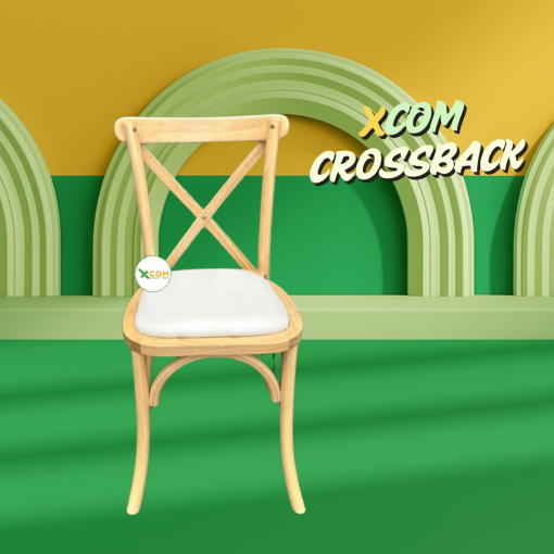 Ghế Crossback Gỗ - Ghế Sự Kiện
