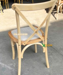 ghế crossback gỗ