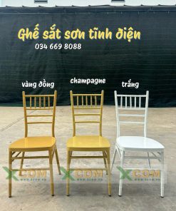 ghế tiffany sắt