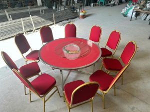 Ghế banquet tiêu chuẩn sang trọng cho không gian nhà hàng hội nghị