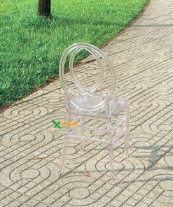 ghế chanel trong suốt