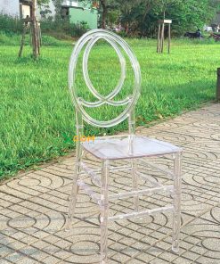 ghế chanel trong suốt