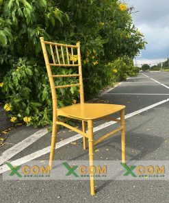 Ghế Tiffany Nhựa Bóng Vàng Đồng 04 Thanh Giằng Xcom 1 ghe 7