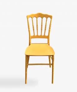 Ghế Napoleon Nhựa Bóng Vàng Đồng 04 Thanh Giằng Xcom